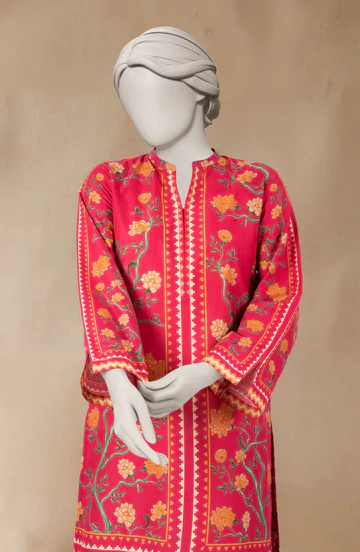 SUMMER'25 PRINTED LAWN 2PCS STITCHED